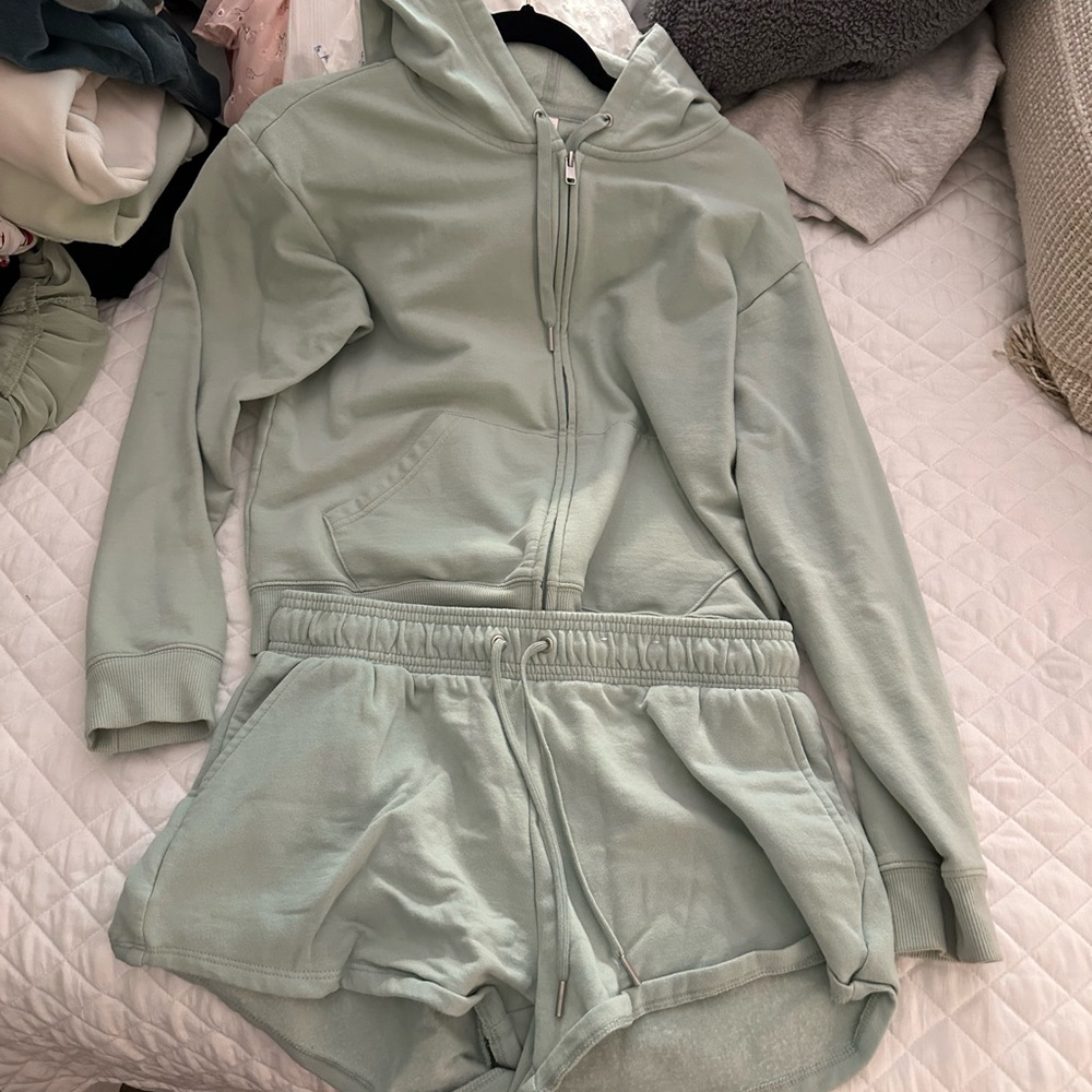 Auden Soft Green Loungewear Set
